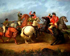 The Battle of Cowpens, by artist William Ranney
