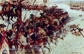 Battle of Guilford Courthouse, by artist H. Charles McBarron 